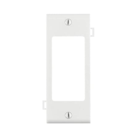 Leviton Leviton White 1 gang Thermoplastic Nylon Decorator Wall Plate 1 pk PSC26-00W